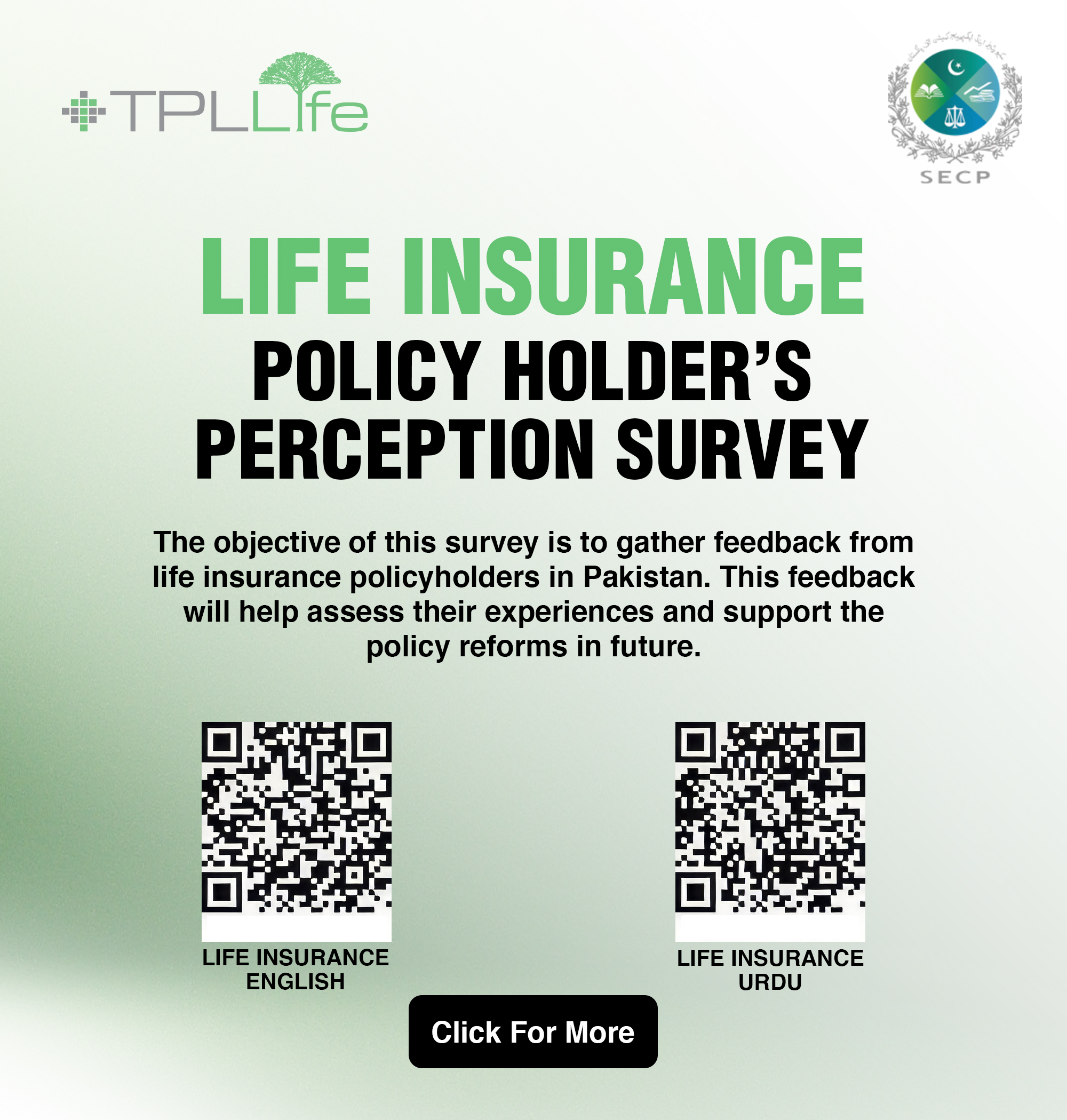 SECP Life Insurance Policyholder Perception Survey
